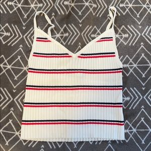 kendall and kylie striped tank top